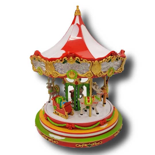 Wizardi Christmas Carousel Tabletop Decoration